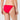 Seafolly Women's Cheeky Hipster Tie Side Bikini Bottom Swimsuit, Active Chilli, - Ufashion