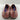 NWOB Rothy’s “THE FLAT” Grey/Red Zebra Print Knit Round Toe Flats Women’s Size 8 - Like New - Ufashion