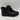 PAJAR Pacer Black Faux Fur-Lined Leather Lace Up Low Top Sneaker Boot, Men 8-8.5 - Very Good - Ufashion