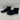 John Richmond Navy Knit/Suede Lace Up Mid Top Platform Sneakers Men’s Size 42 - Very Good - Ufashion