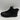 PAJAR Pacer Black Faux Fur-Lined Leather Lace Up Low Top Sneaker Boot, Men 8-8.5 - Very Good - Ufashion