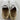 Jack Rogers RORY White/Gold Leather Lace Up Low Top Sneakers Women’s Size 7.5 - Very Good - Ufashion