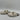 AQUA Khloe White Faux Fur Round Toe Chaiimk Slip on Mules, Size 7.5M - Very Good - Ufashion