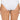 Becca by Rebecca Virtue Hipster Bikini Bottom, White, S - Ufashion