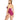 Bleu Rod Beattie Don't Mesh with Me Halter One-Piece Pomegranate 14 - Ufashion