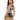 Skinny Dippers Women's Swimwear Bright Lights Shirr Thing Two Way Crop - Ufashion