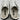 Dolce & Gabbana PORTFINO White/Black Leather Round Toe Lace Up Sneakers, Size 41 - Very Good - Ufashion
