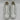 Dolce & Gabbana PORTFINO White/Black Leather Round Toe Lace Up Sneakers, Size 41 - Very Good - Ufashion