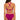 Becca by Rebecca Virtue Fine Line Rib Elaine Split Strap Halter Bra Top - Ufashion