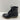 Sperry SALTWATER Black Leather/Rubber Lace Up Sheepskin Insulated Boot Women 6.5 - Very Good - Ufashion