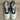 Ike Behar “JONATHAN” White Textile/Blue Leather Low Top Lace Up Sneakers Size 13 - Ufashion