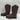 Men's Laredo Rake Western Work Boots Brown Size 6M - Very Good - Ufashion
