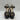 Nicholas Kirkwood ELEMENT Leopard/Black Leather Ankle Strap Platform Sandal 37 - Very Good - Ufashion