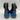 Sperry Top-Sider Sea Hiker Blue/Black Rubber Zip/Strap Waterproof Boots Men's 4M - Very Good - Ufashion