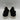 Gentle Souls LAIKEN Black/White Leather Round Toe Slip On Sneakers Size 6M - Very Good - Ufashion