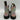 Dr. Martens 1460 Pascal J Multicolor Round Toe Lace Up/Zip Ankle Boots Kid’s 3 - Very Good - Ufashion