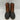 Crown Vintage BADEN Brown Leather/Rubber Lace Up Water Res. Duck Boots Men 10.5M - Very Good - Ufashion