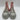 Alexander McQueen Tread Pink/Grey Two-Tone Hi Top Platform Boots Women’s 38.5 D - Very Good - Ufashion
