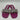 Karl Lagerfeld MYSHA Pink/Clear Embellished Open Toe Slip On Flat Sandals 7.5M - Very Good - Ufashion