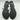Alexandre Birman CLARITA Black Jelly Knot Ankle Strap Thong Sandals Women’s 35 - Very Good - Ufashion