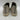 True Craft KOPA Taupe Fabric Perforated Round Toe Back Zip Shoes, Size 9M - Very Good - Ufashion