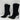Alexandre Birman Black Suede Pointed Toe Side Zip High Heel Mid Calf Boots 36.5 - Very Good - Ufashion