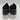 Karl Lagerfeld Paris Womens Catori Leather Casual and Fashion Sneakers Black 9M - Very Good - Ufashion