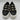 Karl Lagerfeld Paris Womens Catori Leather Casual and Fashion Sneakers Black 9M - Very Good - Ufashion