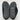 VINCE. ‘Howell’ Black Suede Round Toe Lined Slippers Men’s Size 9M/42.5 - Very Good - Ufashion