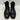 ALL SAINTS Black Leather Lace Up Round Toe Ankle Boots Men’s Size 45 - Very Good - Ufashion