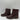 B.O.C. Born Concept Cole Harness Booties Brown Size 7.5W - Very Good - Ufashion