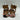 La DoubleJ Floral Midsole Leather Sandals Brown Size 38 - Very Good - Ufashion