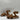 La DoubleJ Floral Midsole Leather Sandals Brown Size 38 - Very Good - Ufashion