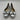 Women’s Salvatore Ferragamo Varina Shell Metallic Leather Flats Silver Size 8.5 - Very Good - Ufashion