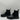 Alexander McQueen Women’s Platform Leather Chelsea Boots Black Size 45 - Very Good - Ufashion