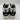 Le Tigre Women's Midtown Platform Hightop Sneakers White/Grey Size 8M - Very Good - Ufashion