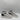 Le Tigre Women's Midtown Platform Hightop Sneakers White/Grey Size 8M - Very Good - Ufashion