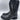 Men's Circle G Boots-Black Smooth Quill Ostrich Leather Square Toe Size 9 - Very Good - Ufashion