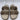 Vince Womens Glyn 2 Buckle Slides Wool Shearling Lined Beige Size 9 - Very Good - Ufashion