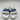 Men’s Alexander McQueen Graffiti Pool Slides White/Blue Size 45 - Very Good - Ufashion