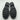 Anne Klein EVERLY Black Fabric Slip On Moc Toe Penny Loafers Women’s Size 6.5W - Very Good - Ufashion