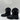 Justin Mandra Women's Square Toe Boots Brown 5.5B - Very Good - Ufashion