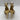 Women’s Alexandre Birman Demi Crystal Embellished Leather Sandals Gold Size 37.5 - Very Good - Ufashion