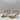 Women’s Alexandre Birman Demi Crystal Embellished Leather Sandals Gold Size 37.5 - Very Good - Ufashion