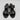 Celine Women’s Sandals Stubbed Black Size 36 - Very Good - Ufashion