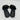 Stuart Weitzman Faux Pearl Suede Flat Sandals Black Size 8.5B/39 - Very Good - Ufashion