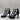 Karl Lagerfeld Paris Beatriz Pearl Studded Strappy Sandals Black Size 10M/41 - Very Good - Ufashion