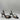 Women’s Saks Fifth Avenue Embellished Leather Stiletto Heel Sandals Black Sz 8M - Very Good - Ufashion