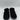 Minnetonka Women's Black Leather Suede Emerson Clogss Fur Trim Size 8 M - Ufashion