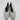 Saks Fifth Avenue White Snakeskin Embossed Leather Square Toe Slip On Flat 7M - Very Good - Ufashion